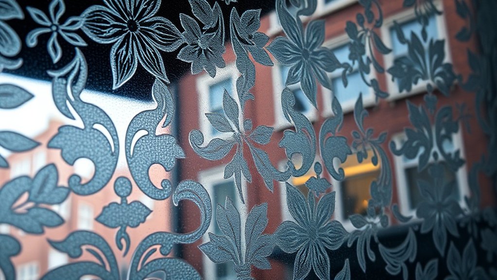 Patterned Decorative Glass Cricklewood