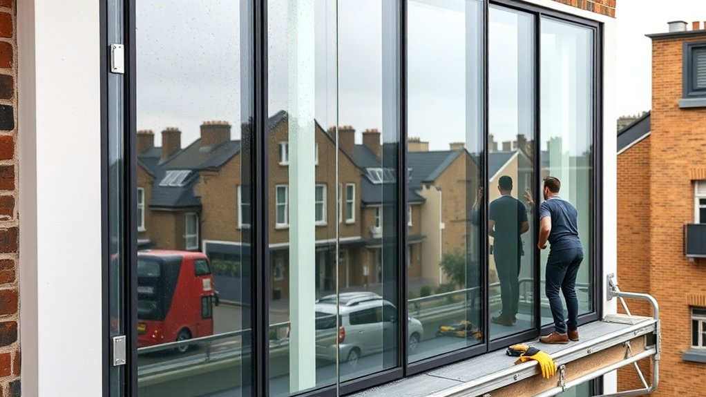 Polycarbonate to Glass Conversion Cricklewood