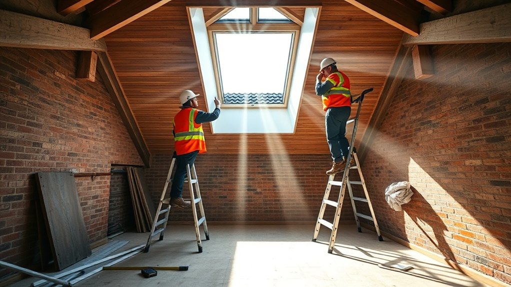 Skylight Installation Child's Hill
