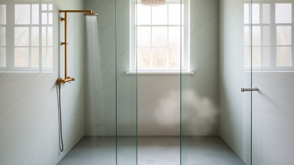 Wet Room Glass Panels Cricklewood